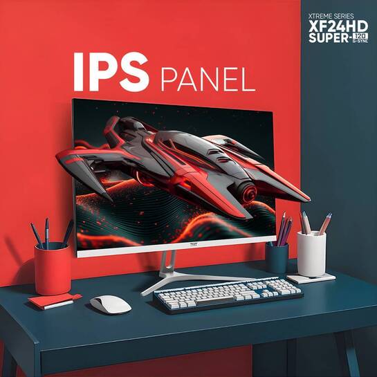 ARMAGGEDDON GAMING MONITOR 24' PIXXEL+ XTREME SERIES SUPER 120 G-SYNC WHITE