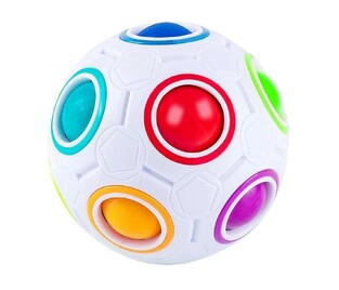 Anti-stress μπαλάκι Magic Ball FT29C, για παιδιά & ενήλικες, πολύχρωμο
