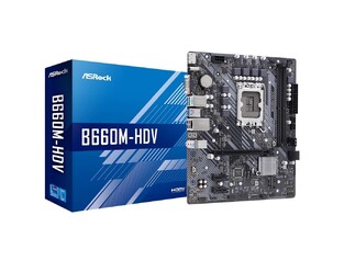 ASROCK μητρική B660M-HDV, 2x DDR4, s1700, USB 3.2 Gen1, mATX