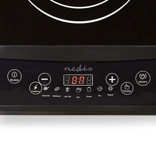 NEDIS KAIP113CBK1 Ηλεκτρική επαγωγική εστία μονή, 2000W.