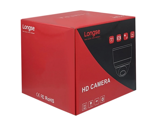 LONGSE υβριδική κάμερα CMSDHTC500FKEW, 2.8mm, 5MP, αδιάβροχη IP67
