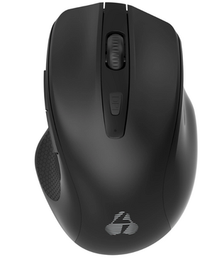 POWERTECH wireless mouse PT-1251, USB receiver, 1600DPI, black