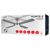 LIFE NORTE 2 Ανεμιστήρας οροφής με πτερύγια διπλής όψης και φωτιστικό, 25W