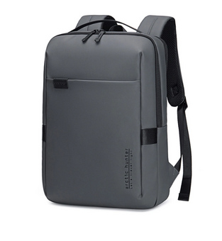ARCTIC HUNTER τσάντα πλάτης B00574 με θήκη laptop 15.6", 10L, γκρι