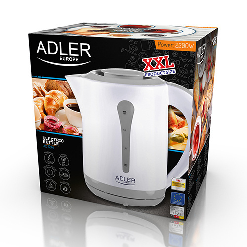 ADLER PLASTIC KETTLE 2.5 L AD1244