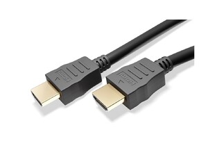GOOBAY καλώδιο HDMI 2.1 με Ethernet 61640, ARC, 48Gbit/s, 8K, 2m, μαύρο