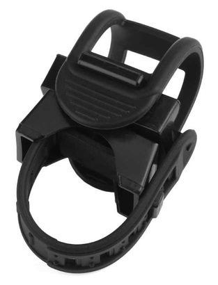 POWERTECH βάση για φωτισμό ποδηλάτου BIKE-0021, περιστρεφόμενη, μαύρη