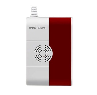 WOLF GUARD ενσύρματος ανιχνευτής διαρροής αερίου QG-02, 110x70x36mm