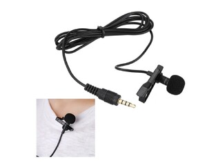 POWERTECH Καλώδιο 3.5mm με ενσωματωμένο clip-on μικρόφωνο, 1.5m