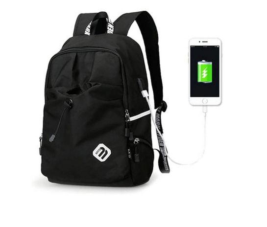 MARK RYDEN τσάντα πλάτης MR6008, με θήκη laptop 15.6", 23L, μαύρη