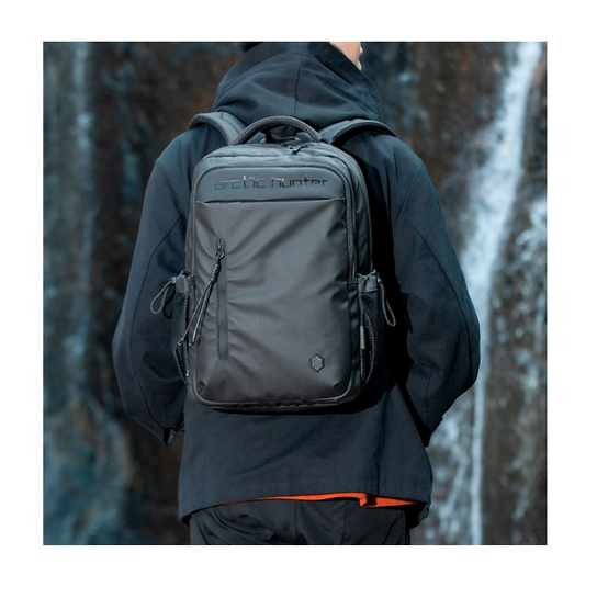 ARCTIC HUNTER τσάντα πλάτης B00534 με θήκη laptop 15.6", 21L, μαύρη