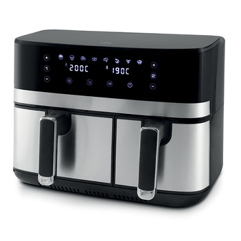 LiFE IN SYNC Double Air Fryer 8.6L, 2700W
