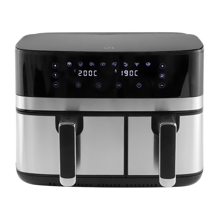 LiFE IN SYNC Διπλή Φριτέζα αέρος 8.6L, 2700W
