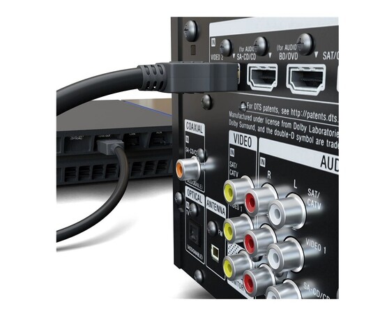 GOOBAY καλώδιο HDMI με Ethernet 51819, 4K 3D, 10.2Gbit/s, 1.5m, μαύρο