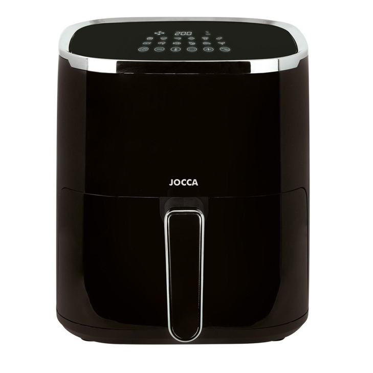 JOCCA 5L DIGITAL AIR FRYER 1450W TOTAL BLACK