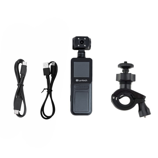 LAMTECH 4K 180ο ACTION CAMERA WITH WIFI LAM980305