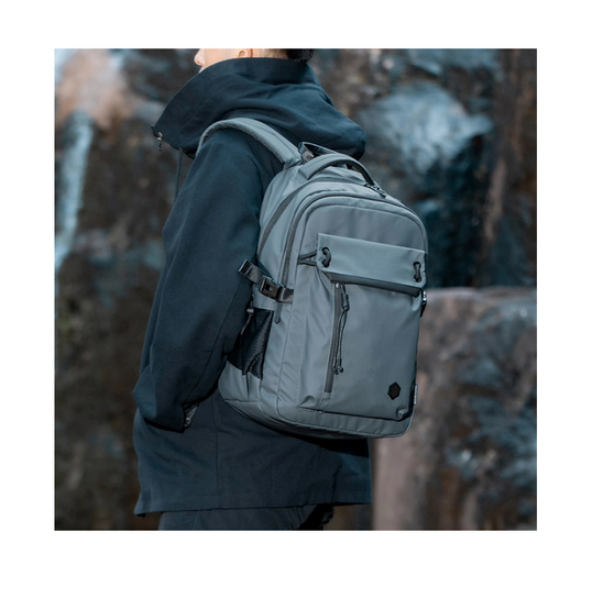 ARCTIC HUNTER τσάντα πλάτης B00531 με θήκη laptop 15.6", 25L, γκρι