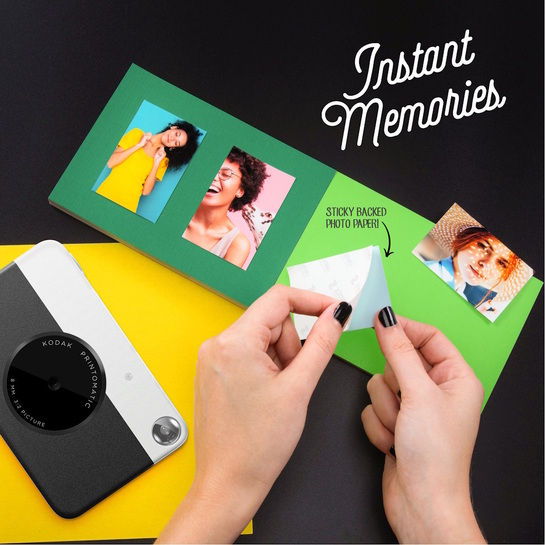 Kodak Printomatic Instant Print Camera- Μαύρη