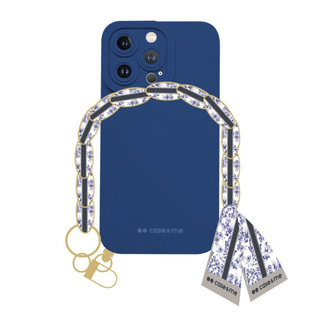 SBS FOULARD CASE IPHONE 14 PRO MAX blue backcover