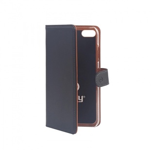 CELLY WALLY BOOK CASE IPHONE 6 / 6S / 7 / 8 / SE (2020) black
