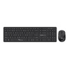 ALCATROZ SILENT WIRELESS 2.4G KEYBOARD & MOUSE 1600DPI BLACK